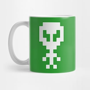 Pixel Space Alien Mug